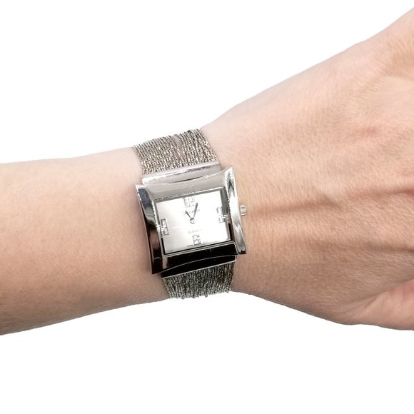 Women's Stainless Steel Multi String Watch - Picture 2 of 6